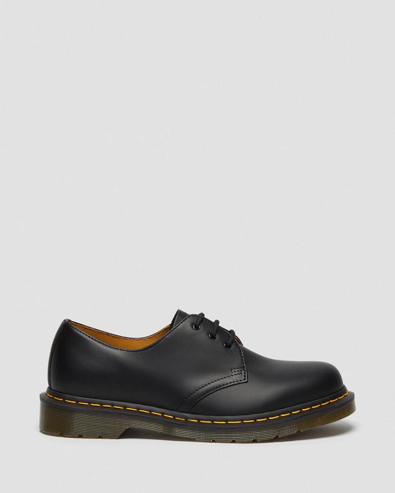 Dr Martens 1461 Smooth Læder Oxford Sko Dame Sort | DK 372TCE